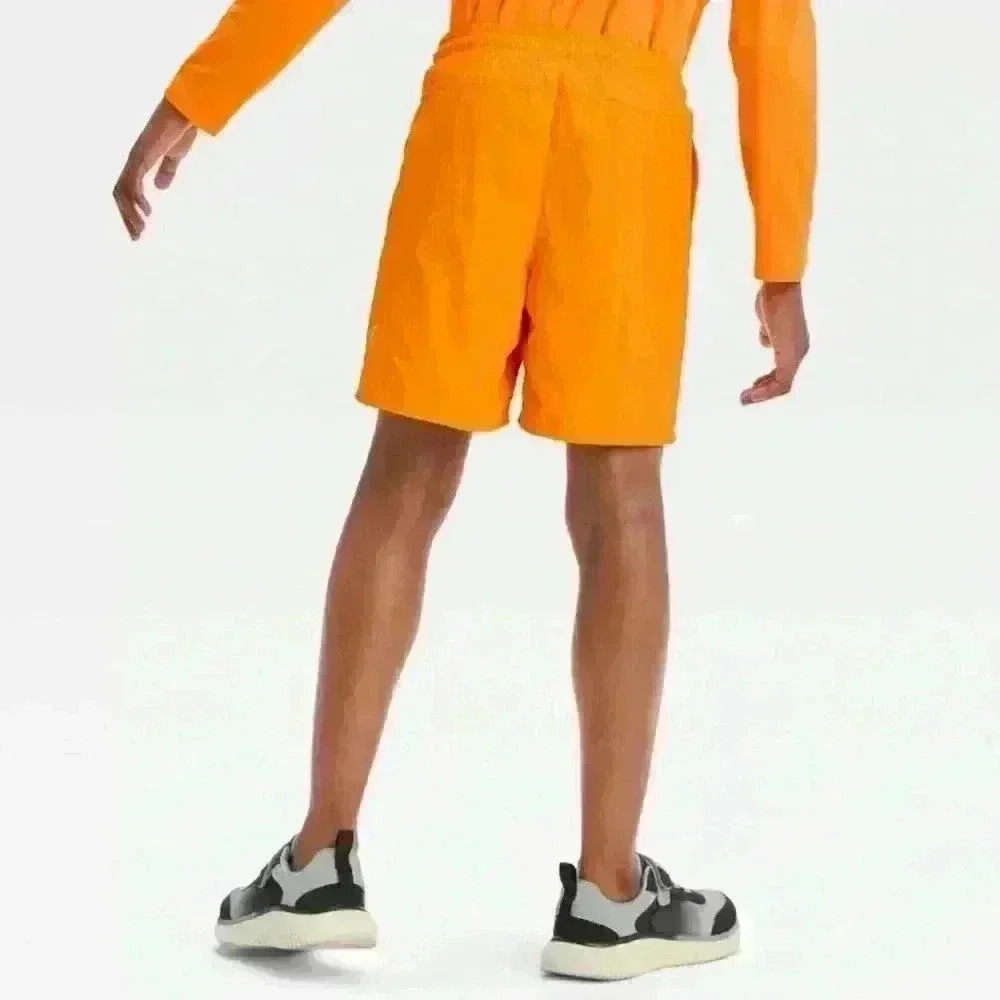 Boys' Hybrid Volley Shorts - All In Motion™ Orange Boys Size M